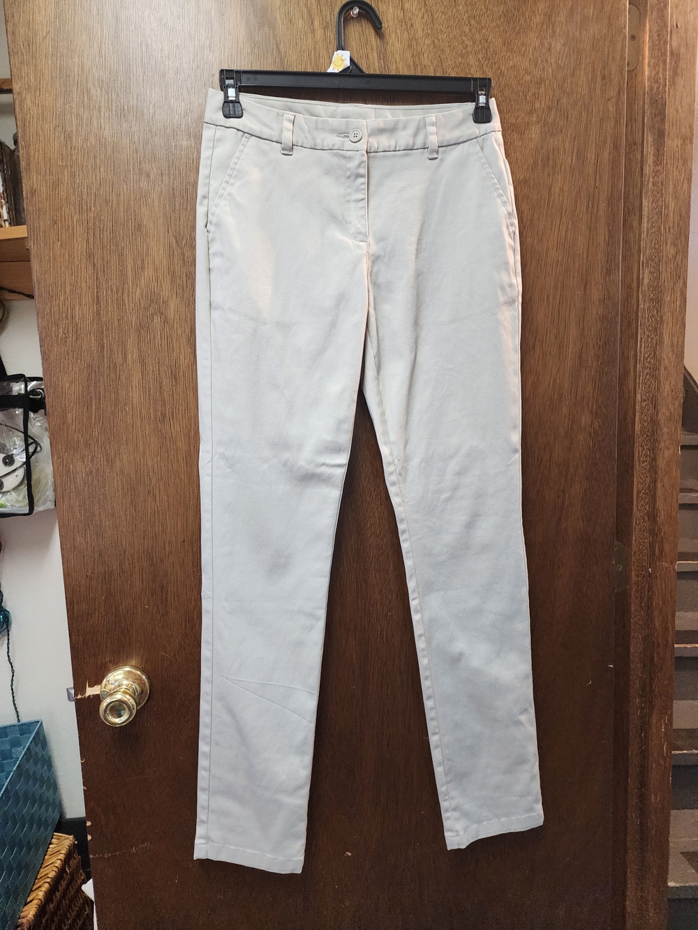 wonder nation Straight Leg Pants in Light Beige Sz 7 ( 31)